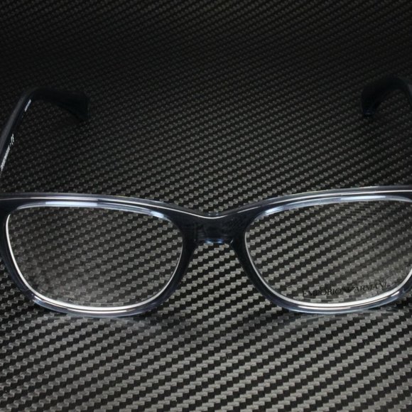 Emporio Armani Women's Transparent Blue Eyeglasses - Picture 2 of 4